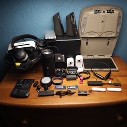 Mixed Lot of Projector, Tablets, and More Electronics (Check Description)