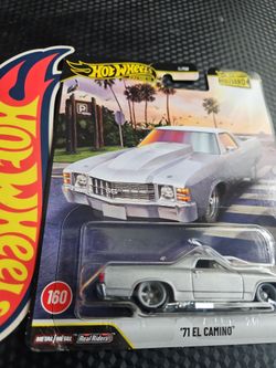 (Card Not mint) Hot wheels premium Boulevard 1971 el camino SS Chevrolet