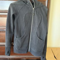 LuluLemon Black Scuba Sweatshirt 