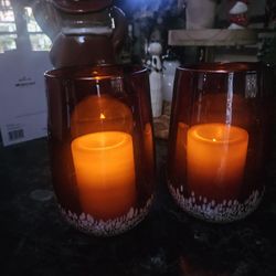 Glass Candle Holders/vases
