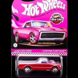 Hot Wheels RLC Exclusive 2022 Pink Editions Custom Fleetside HGK70 SEALED