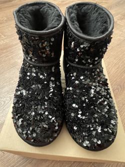 Ugg Womens Classic Mini Chunky Sequin