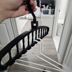 2 New SpaceMax Folding Multi Hole hanging.