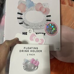 HELLO KITTY POOL FLOAT SET
