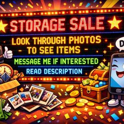 STORAGE SALE (NEED ALL GONE) READ DESCRIPTION 