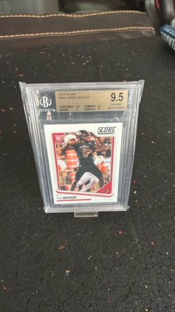 2018 Lamar Jackson Score RC Rookie BGS 9.5