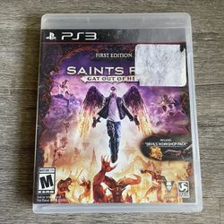 Saints Row Gat Out of Hell First Edition (PlayStation 3 PS3)