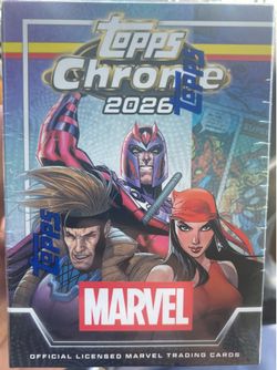 Marvel topps chrome