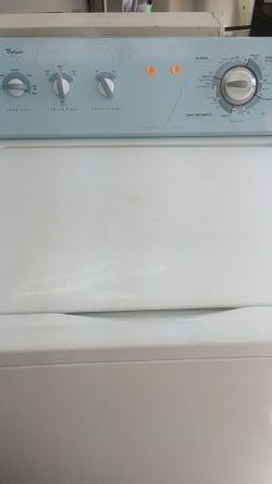 Washer whirlpool