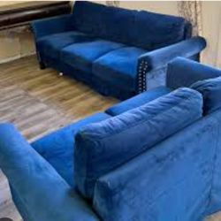 Blue Couch 