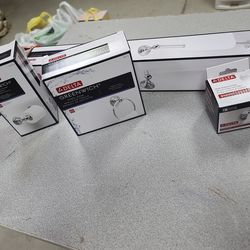 Delta Greenwich 4 -piece Bath Hardware Set Brushed Nickel