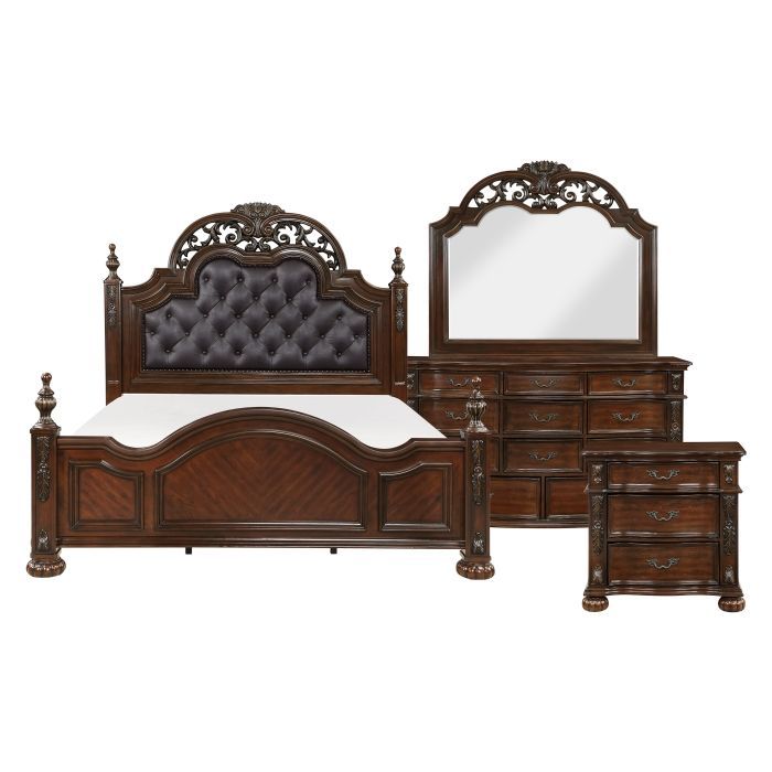Adelina  4PC Queen Bedroom Set