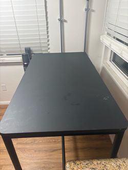 Black table