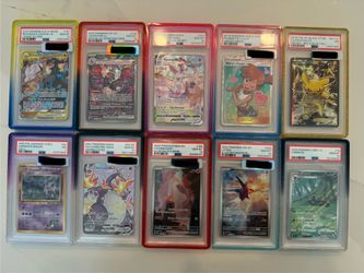 Pokemon PSA Slabs FT/FS!