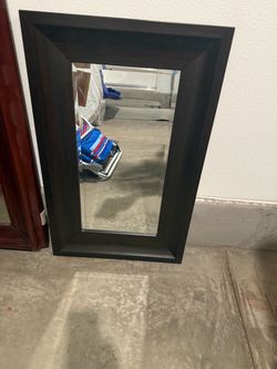 Walnut mirror