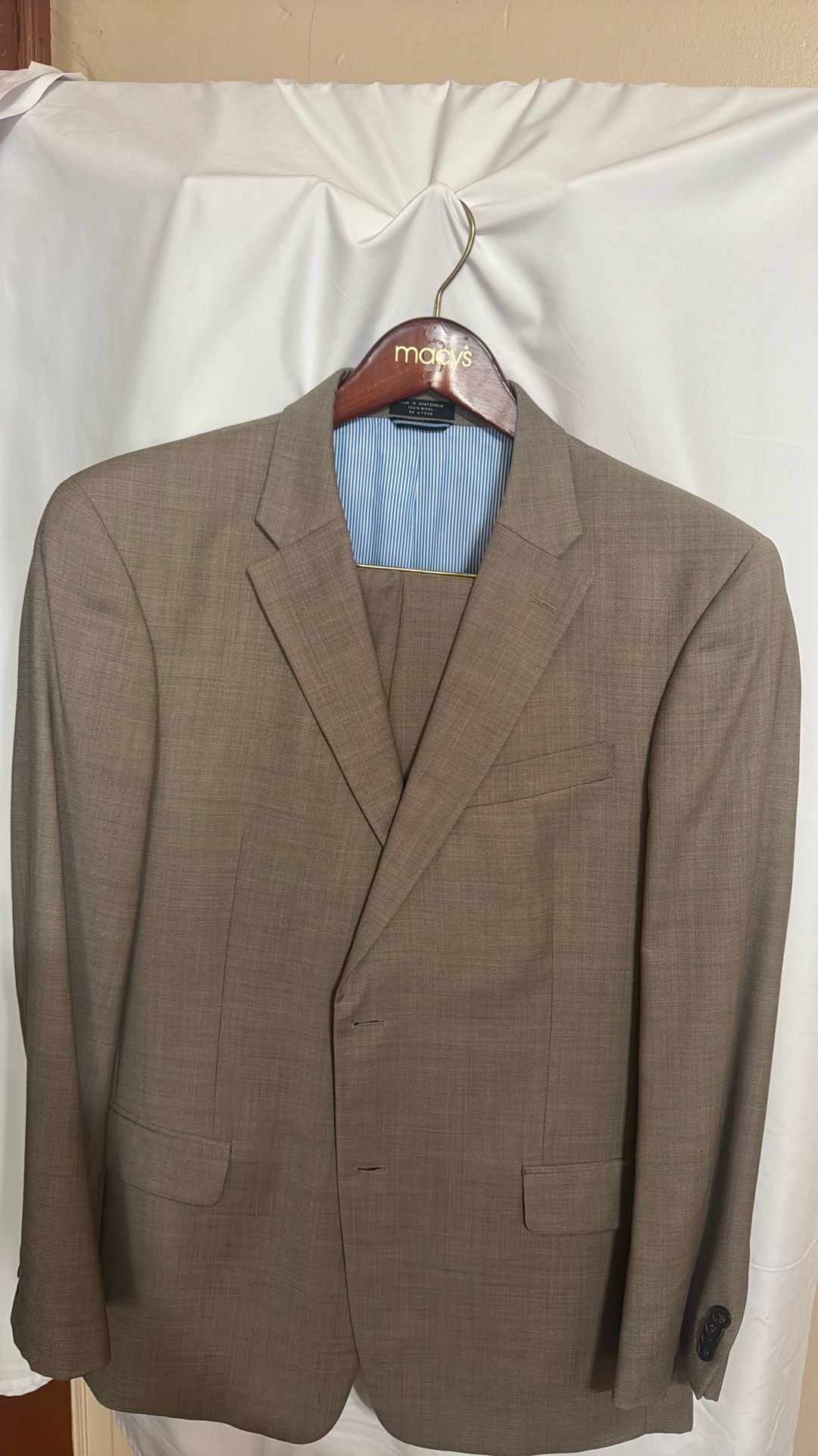 Tommy Hilfiger Young Men’s Brown Suit