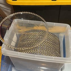 22 Clear And Gold Plate Chargers 