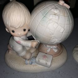 1977 Jonathan & David Figurine Jesus Is The Answer