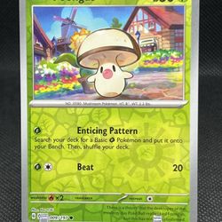 Pokémon TCG Foongus Reverse Holo 009/197 Near Mint 