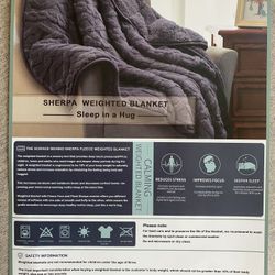 Sherpa Weighted Blanket 