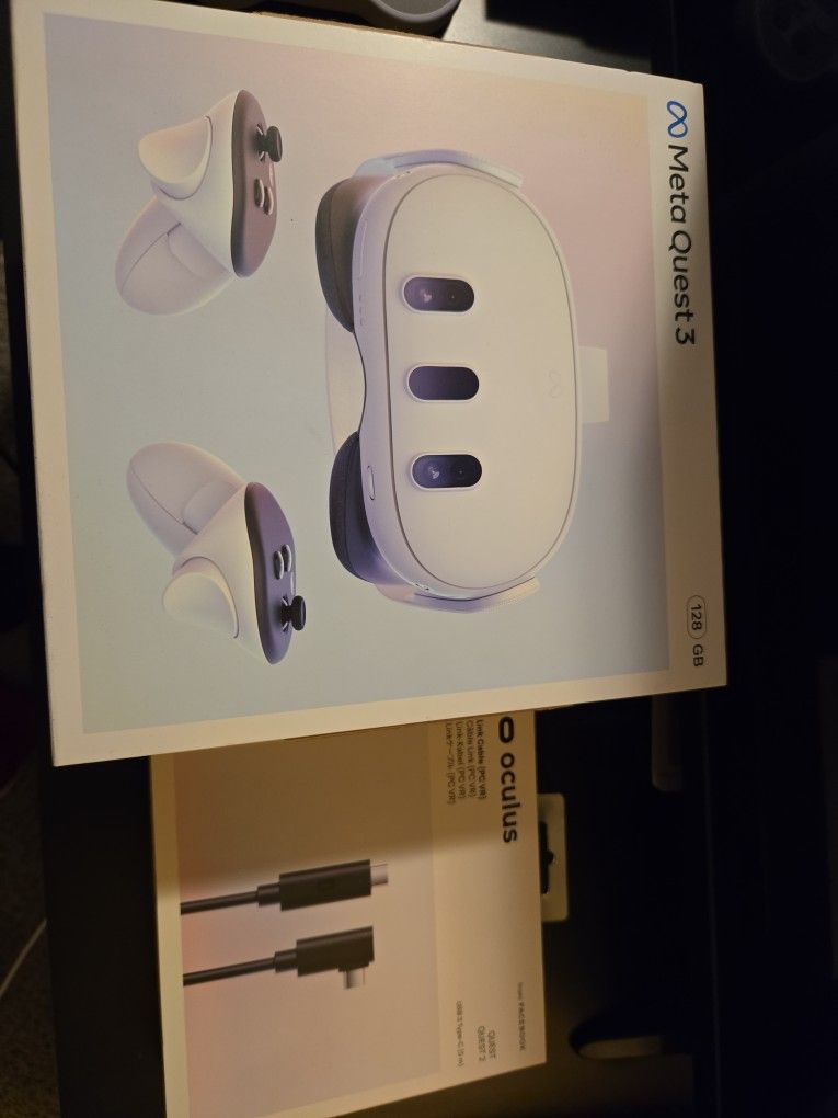 Meta QUEST 3 + PC Link Cable