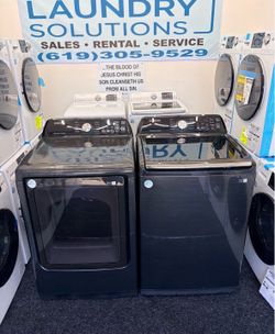 Samsung washer and dryer / lavadora y secadora