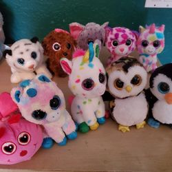 TY Beanie BOO Stuffed Animals, Many Ones As In The Picture 