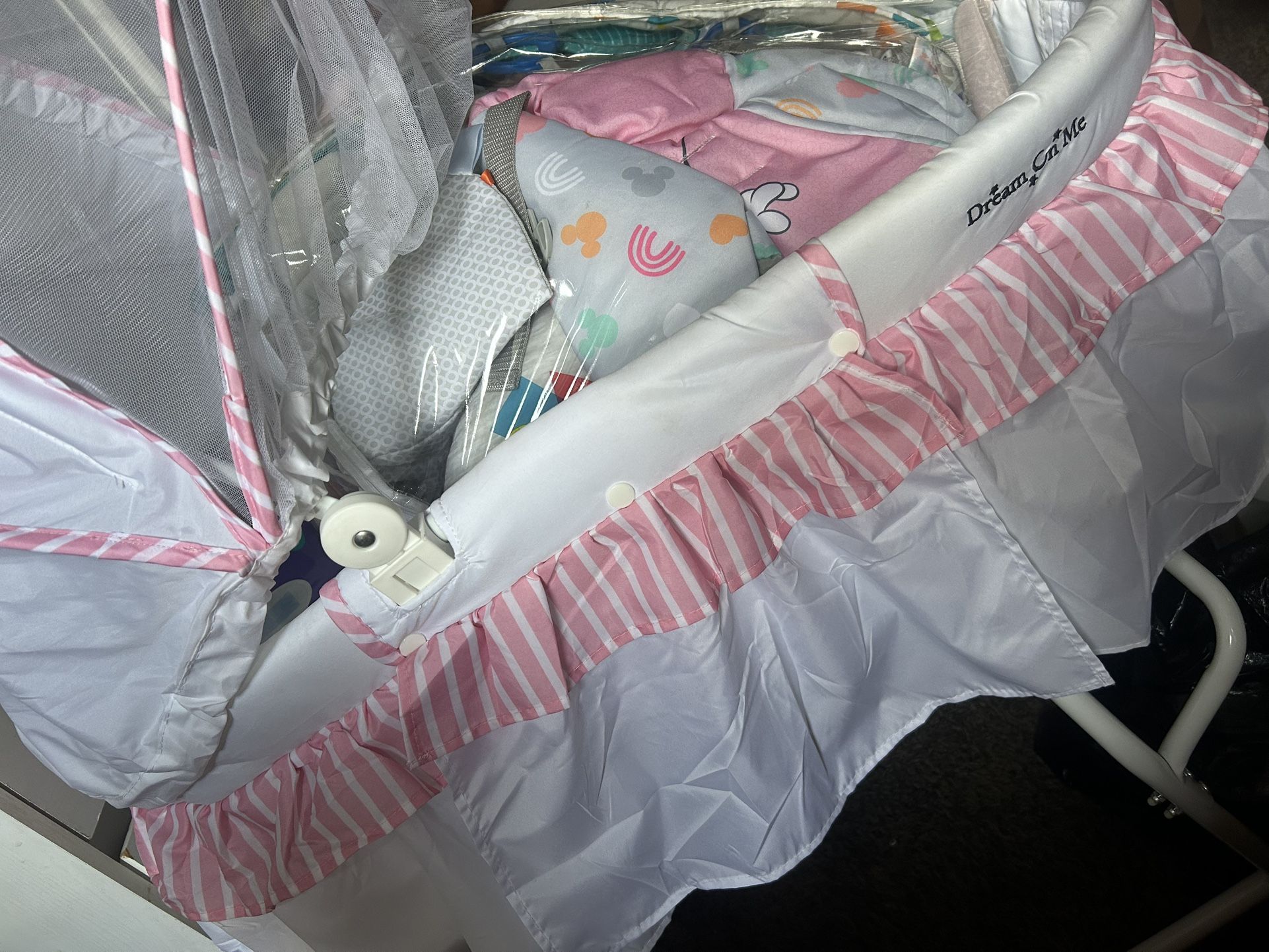 Pink Bassinet 