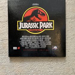 Jurassic Park Laser Disc 