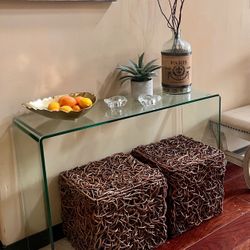 Glass Console