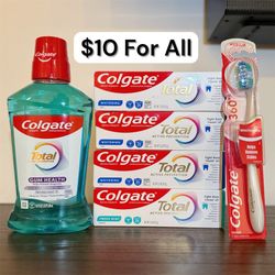 Brand New Colgate Oral Care Bundle- All Items For $10