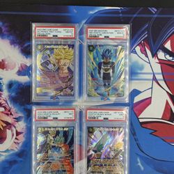 Dragonball Super One Piece Naruto And YU-Gi-OH Graded Cards For Sale 