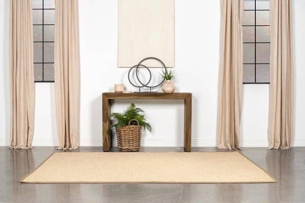 ~New Solid Sheesham Wood U-Shaped Console Table~