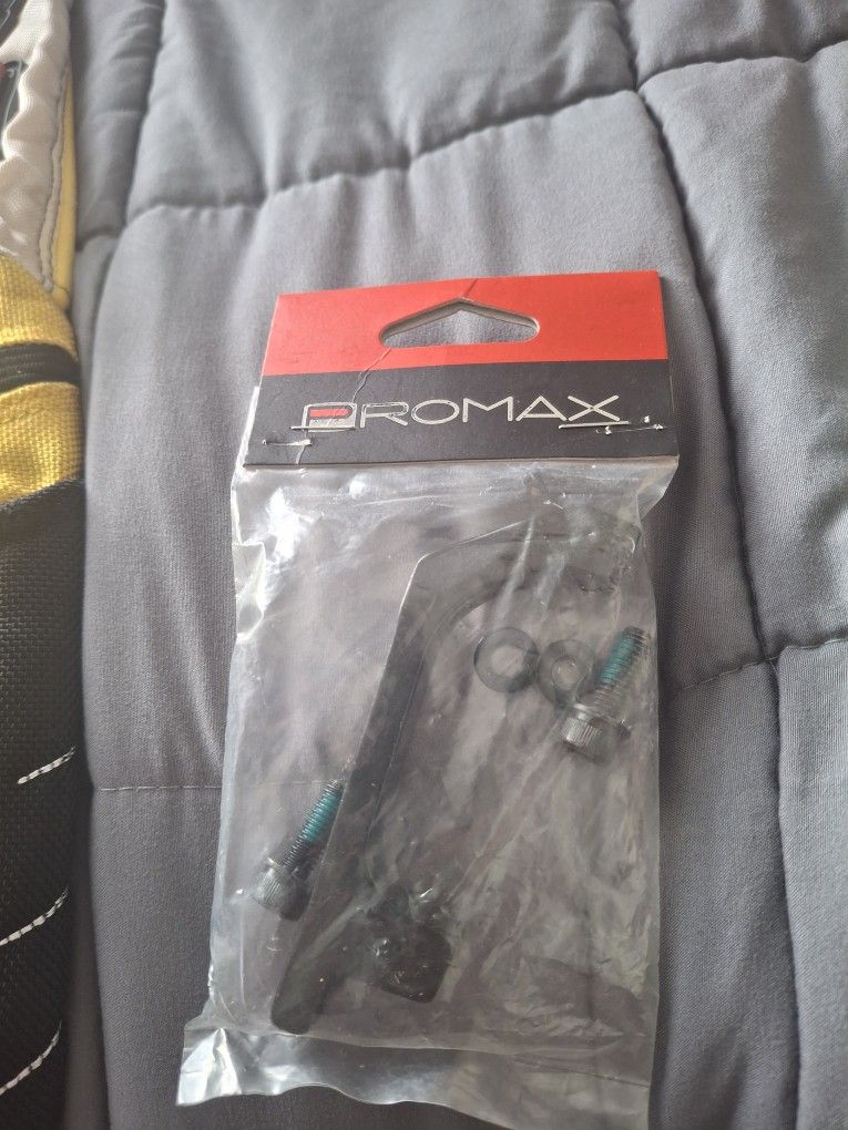 PROMAX Post Mount Disc Brake Adapter for Flat Mont Fork, Fits 140mm Front Rotors