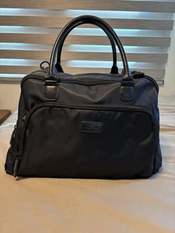 Black Lipault Weekender Bag, Tote, Carry-on Personal Item