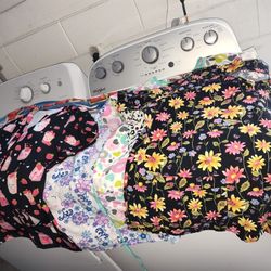 6 Medical Scrubs Extra Large Women Tops Only