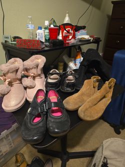 Size 12 Ugg boots, 
See Kai Run , plae emme and more