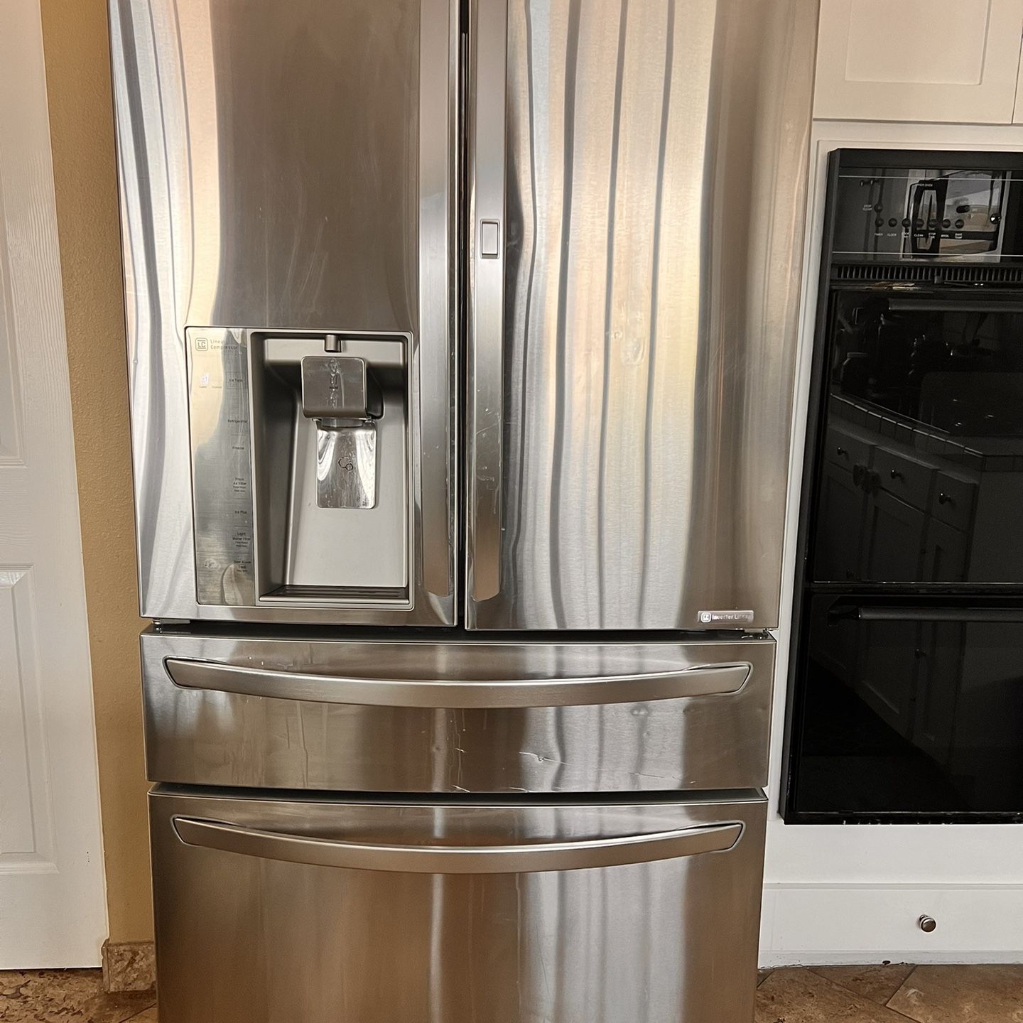 LG Fridge 28cubic Stainless Steel