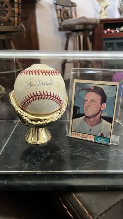 Stan Musial signed baseball