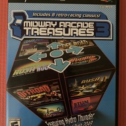PS2 Midway Arcade Treasures 3 Video Game