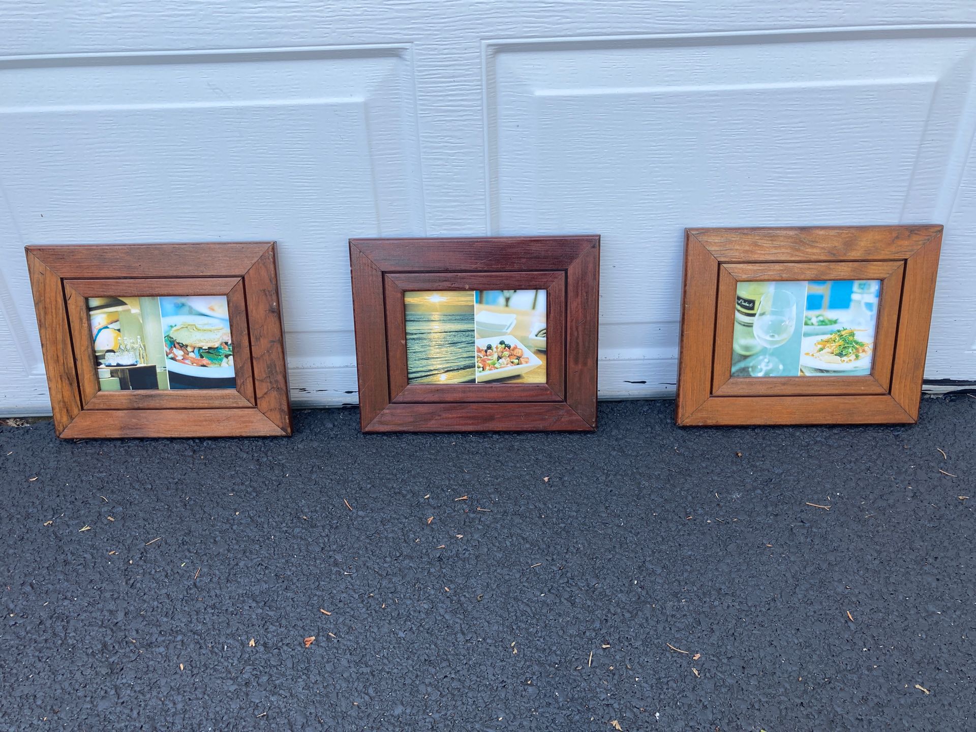 Wood frame pictures