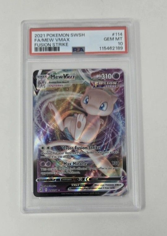 Mew Fusion Strike Psa 10