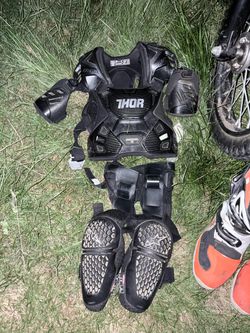 Thor guardian chest plate alpinstars knee pads