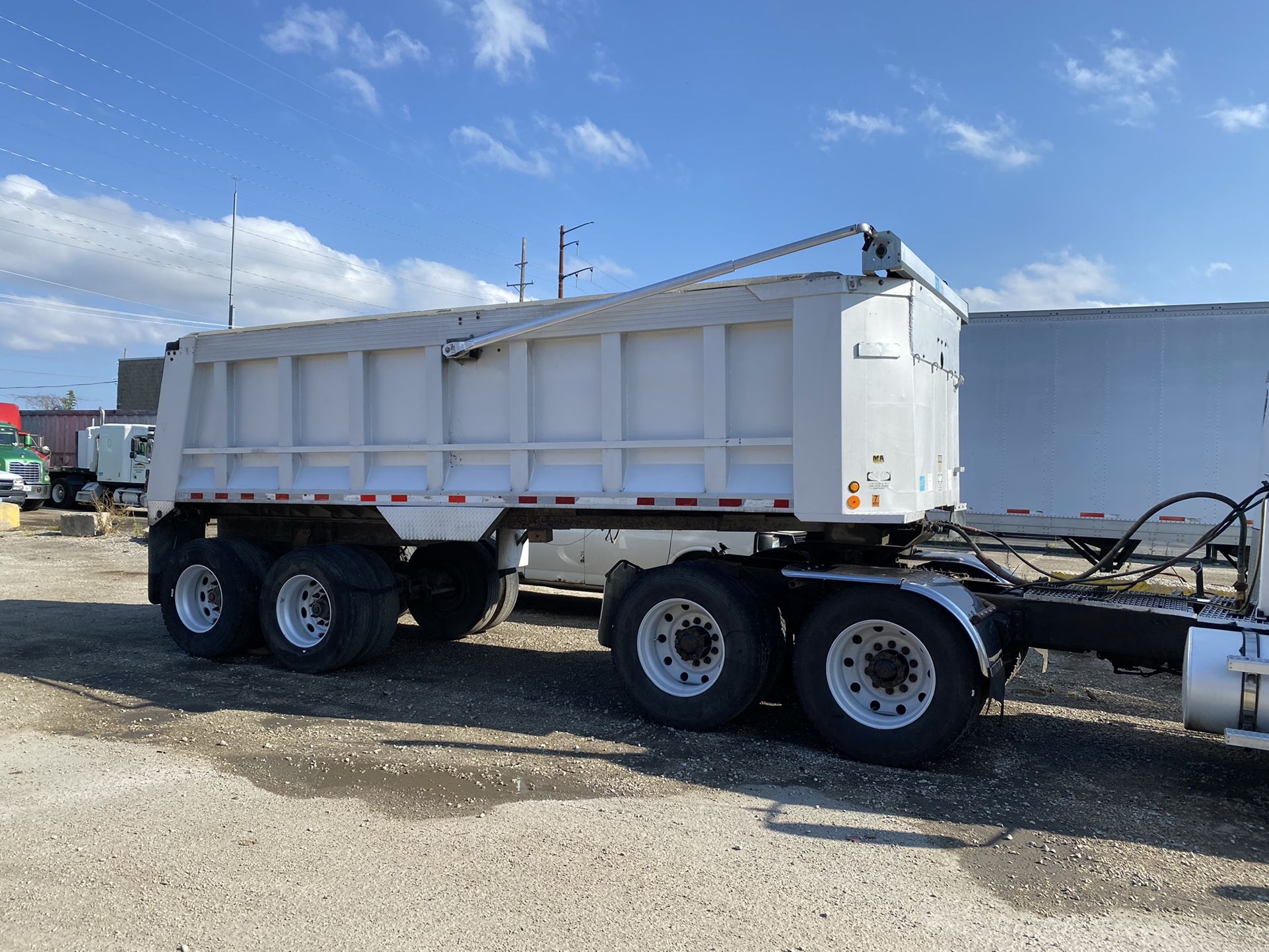 Aluminum Dump Trailer!