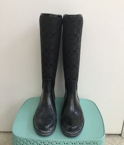 Coach rain boots