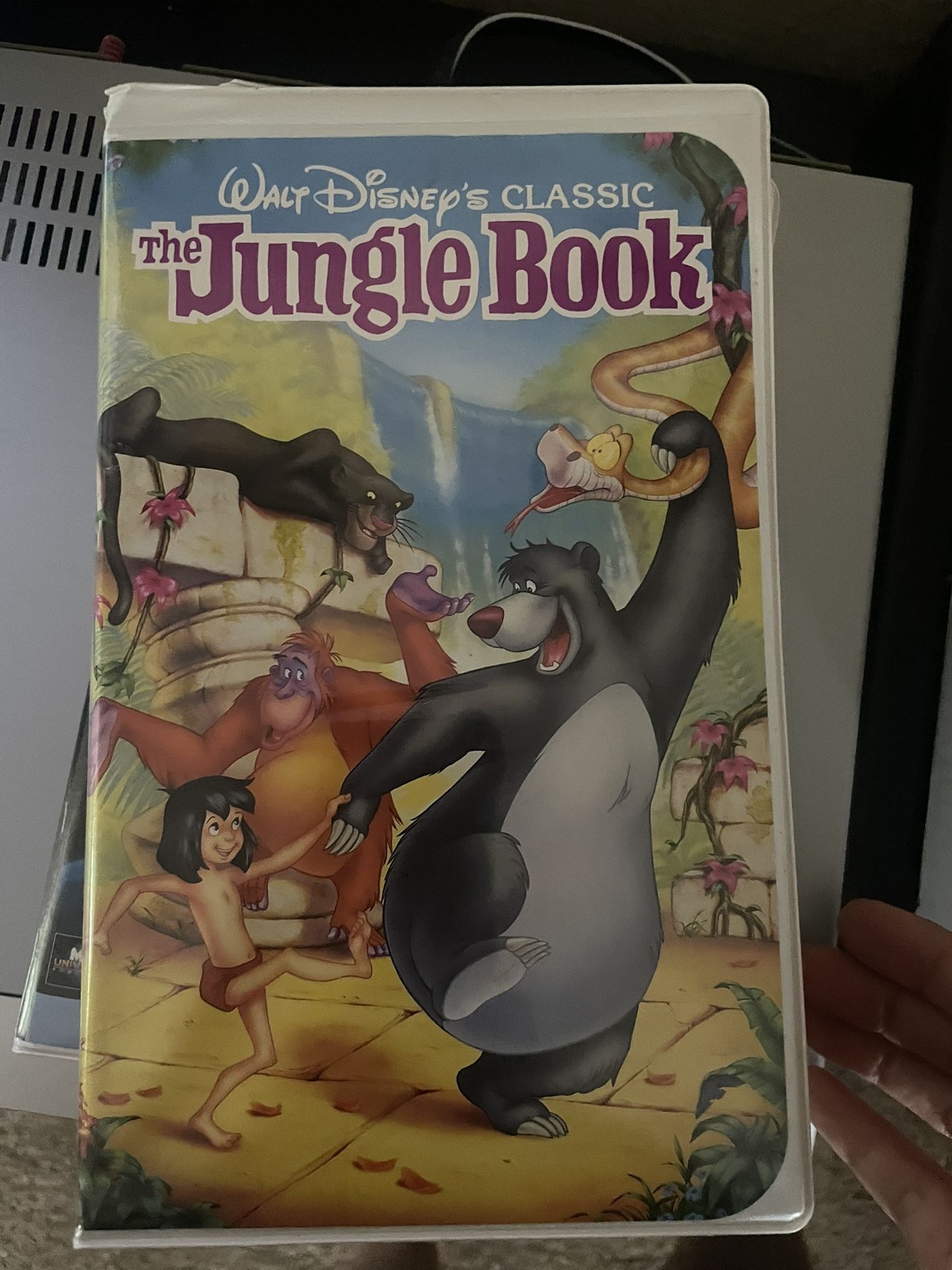Rare Black Dimond Disney VHS of The Jungle Book