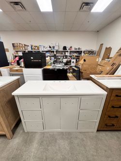 Ferree single bathroom vanity set