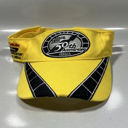 2005 Red Bull MotoGP Laguna Seca Yamaha 50th Anniversary Visor Yellow Racing