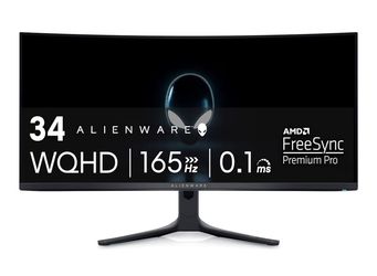 Alienware OLED curved ultra wide gaming monitor