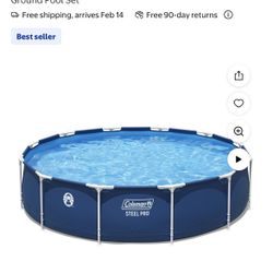 Coleman Steel Pro 12 ft. x 33 in.